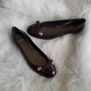 New Stuart Weitzman Bow Jewel Flat